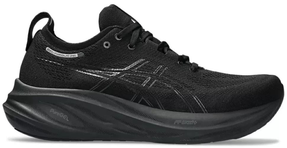 ASICS Gel Nimbus 26 Black Black