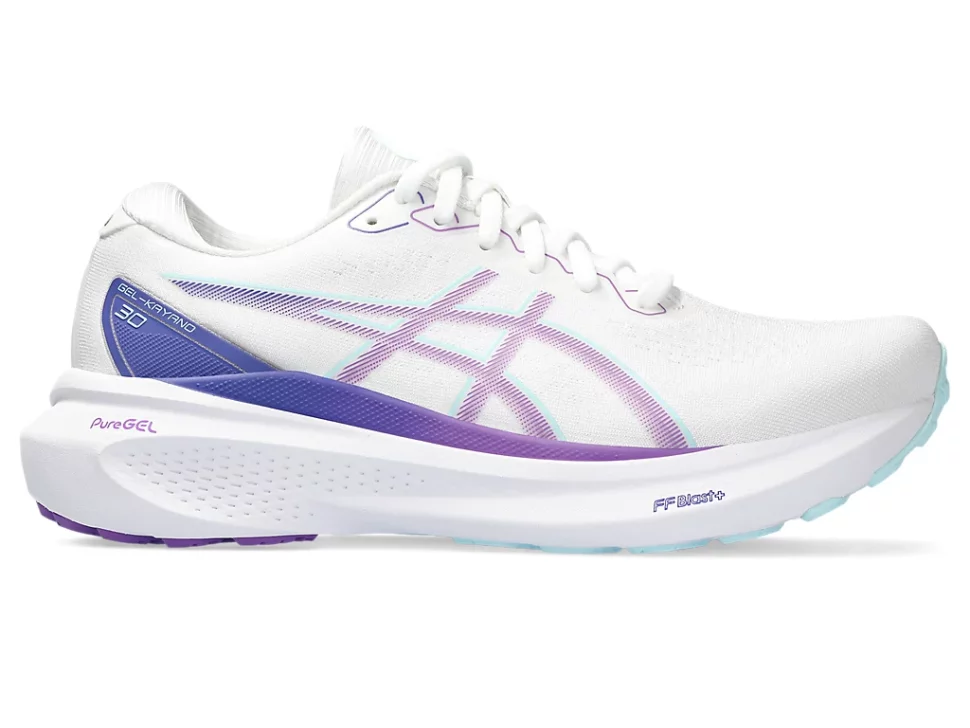 ASICS Gel Kayano 30 W White Cyber Grape
